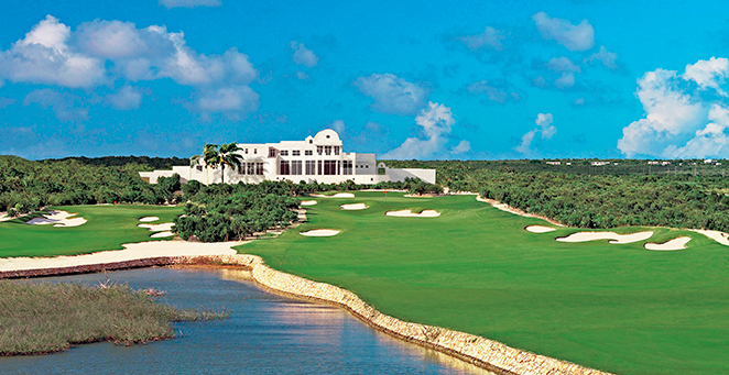 Golfing in Nevis and Anguilla (Caribbean)